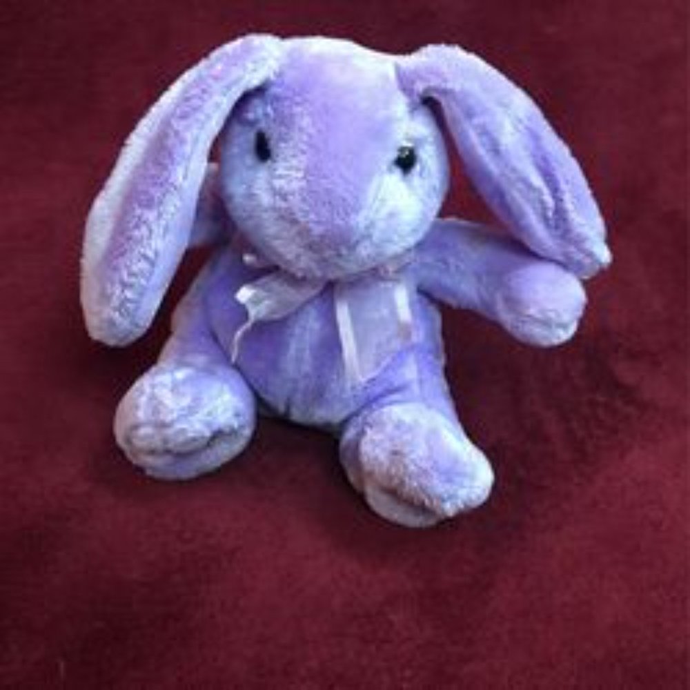 Vintage Purple Jerry Elsner Rabbit